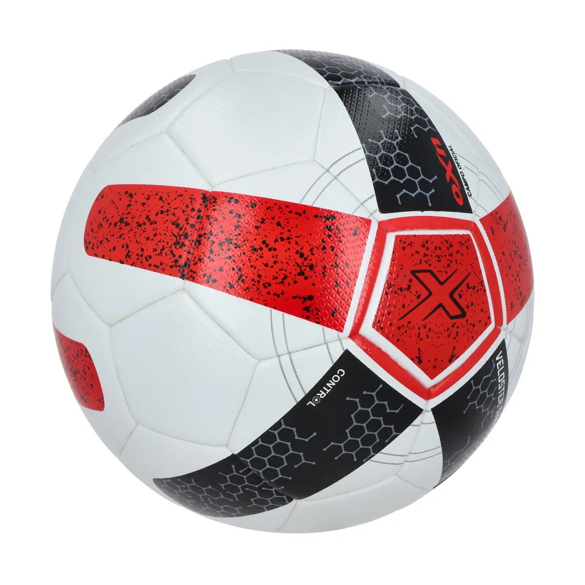 OXN - BALON DE FUTBOL OXN VELOSTER PRO 5 ROJO