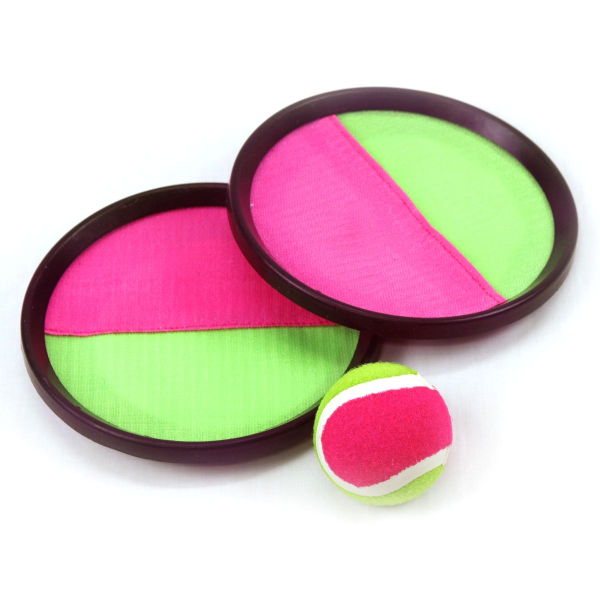 GENERICO - JUEGO DE LANZAMIENTO Y ATRAPE CON VELCRO