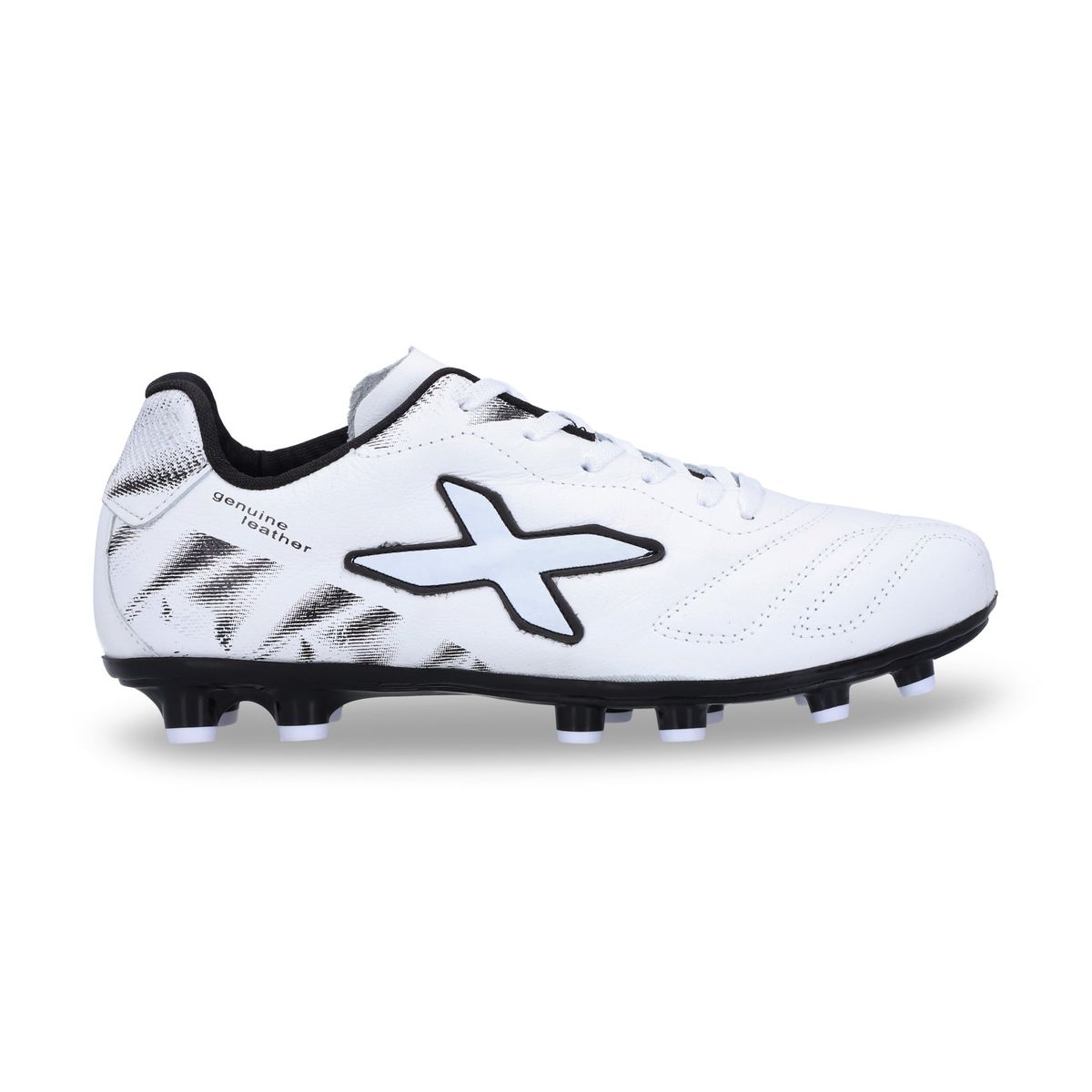 OXN - ZAPATOS DE FUTBOL OXN CLASSIC MD2 ADULTO BLANCO
