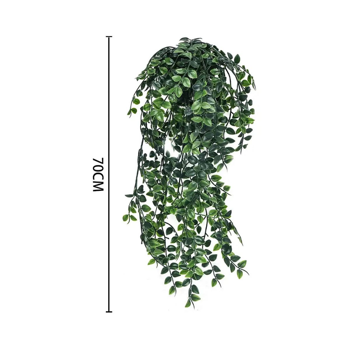 TOPSOC - Planta Colgante Artificial Enredadera 70cm