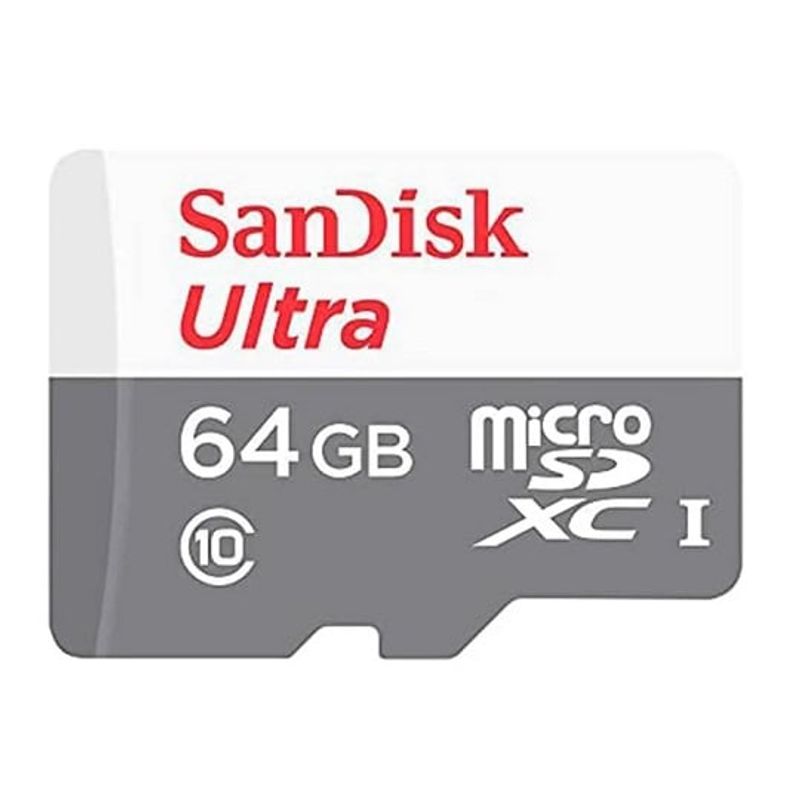 SANDISK - Tarjeta de Memoria MICRO SD 64GB Ultra