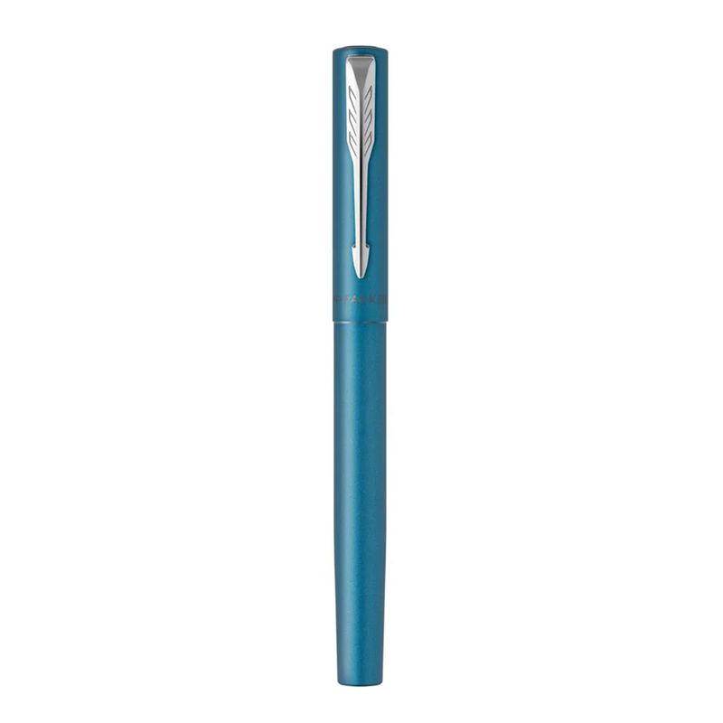 PARKER - Bolígrafo Rollerball Parker Vector XL Azul Met Tinta Negra