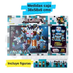 GENERICO - Bloques 866 Pcs M-craft Compatibles Con Otras Marcas /751