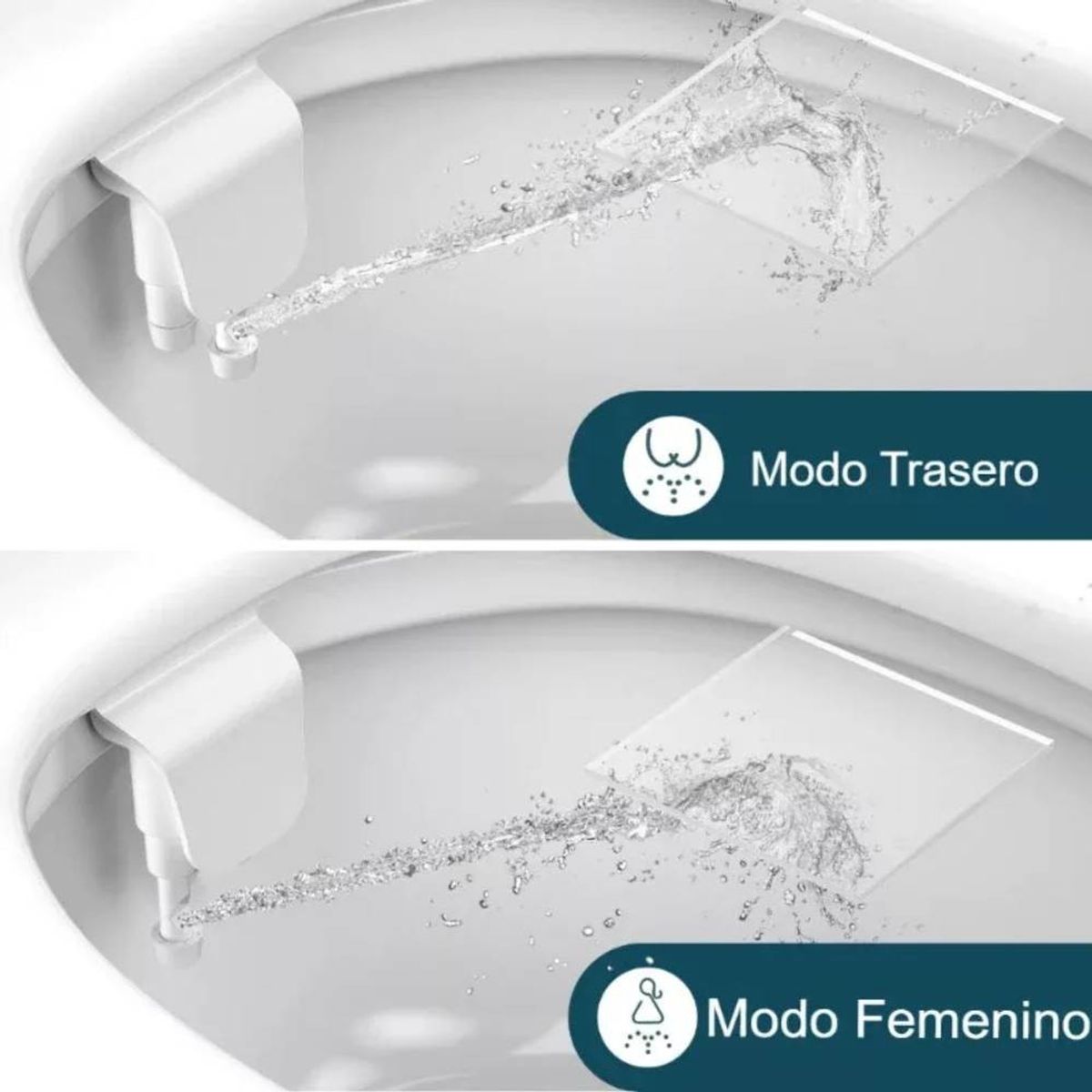 MUNDO MAGIA - Bidet Wc Ducha Arabe Baño Inodoro Lavado Trasero Y Frontal