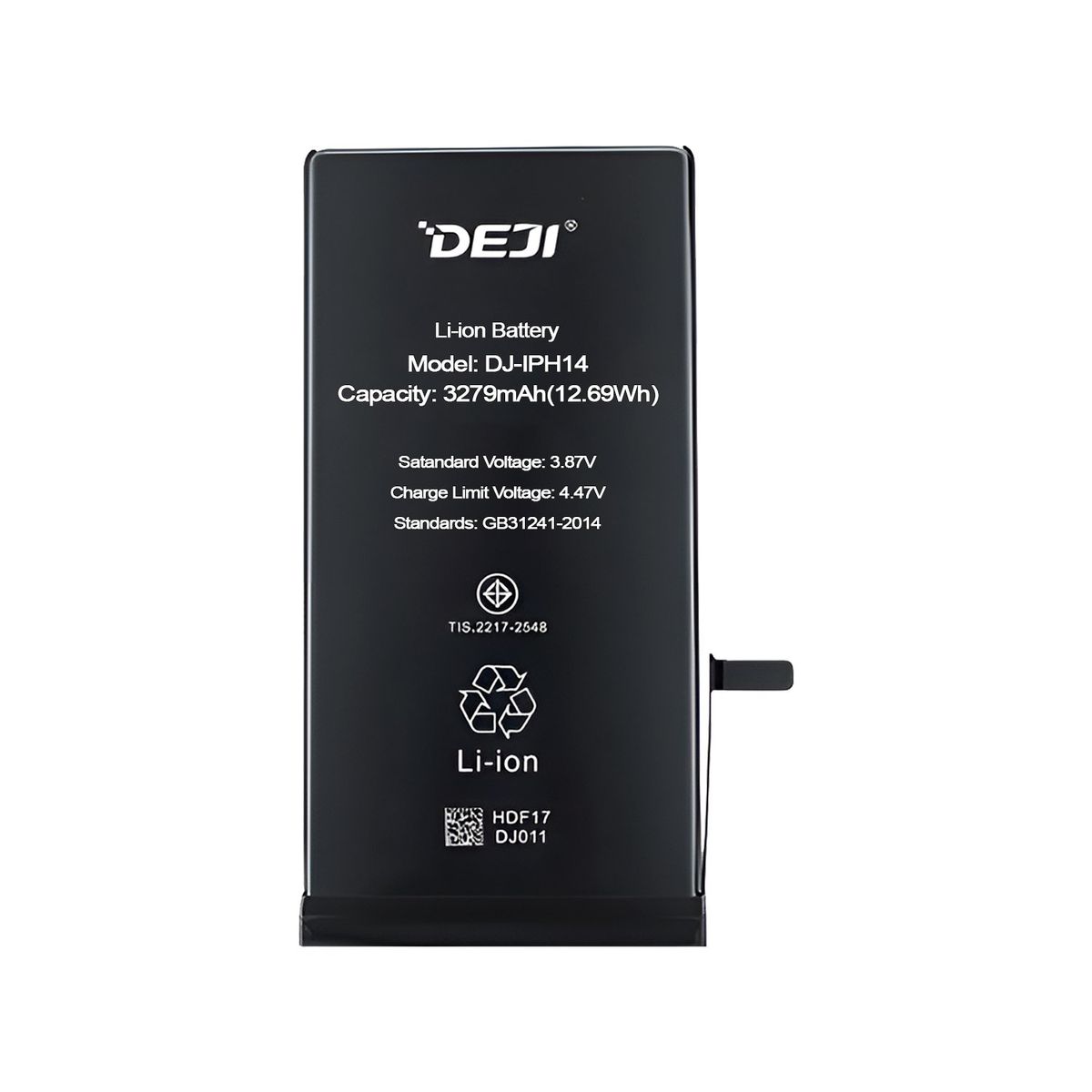 GENERICO - Bateria Compatible con iPhone 14 DEJI IC Capacidad 3279mAh