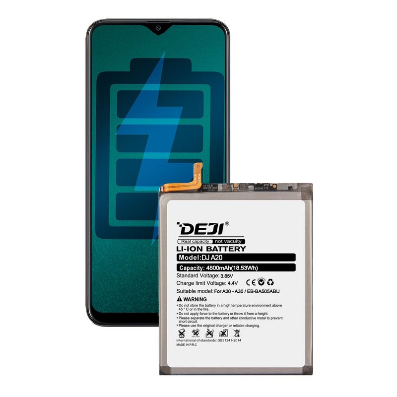 GENERICO - Bateria Compatible con Samsung A20 / A30 DEJI IC 4000mAh