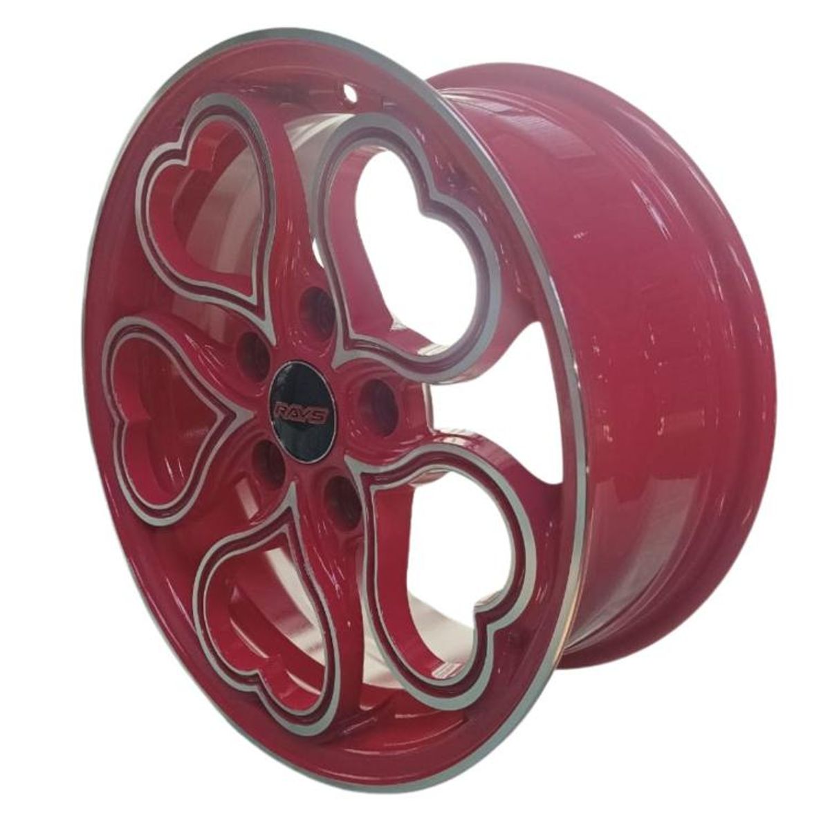 GENERICO - Juego de Llantas 15x65 5x1143 Et35 pink mf X090-5