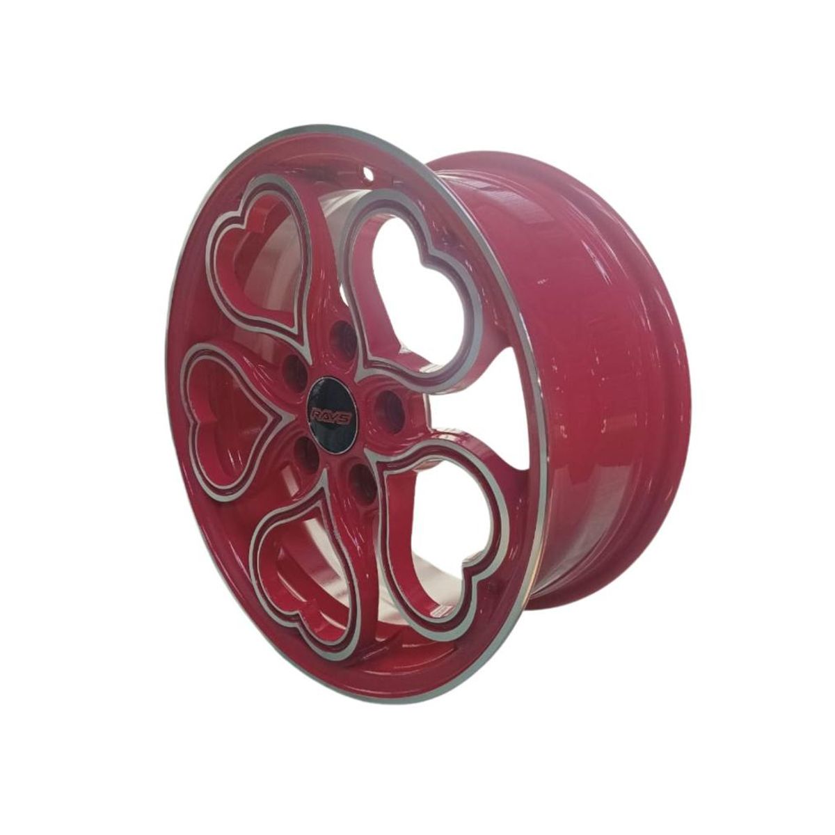 GENERICO - Juego de Llantas 15x65 5x1143 Et35 pink mf X090-5