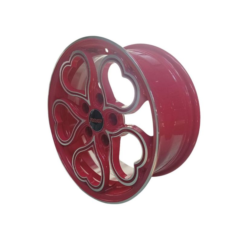 GENERICO - Juego de Llantas 15x65 5x1143 Et35 pink mf X090-5