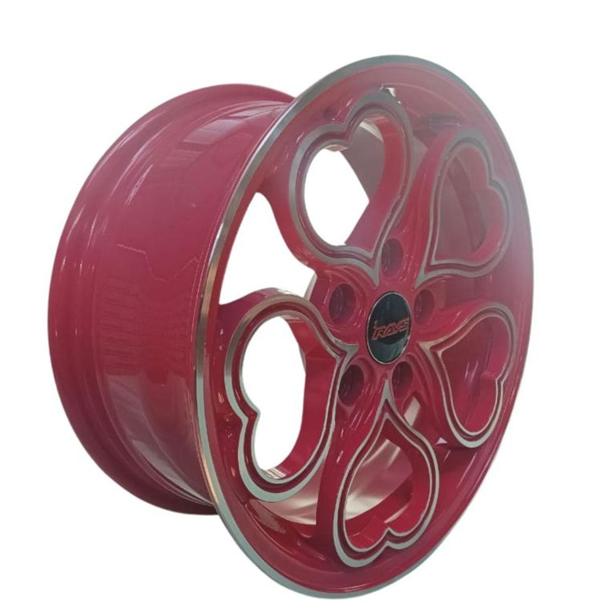 GENERICO - Juego de Llantas 15x65 5x1143 Et35 pink mf X090-5