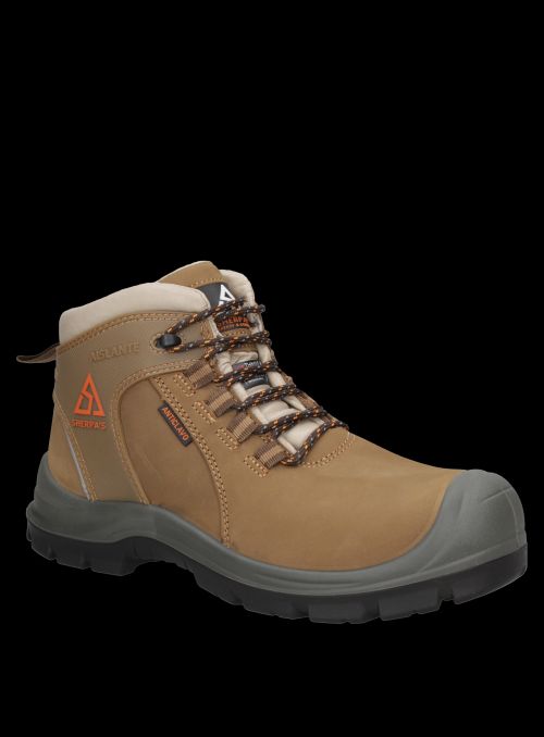 Zapato De Seguridad Mujer Marrón claro Sherpa's Water Resistant.