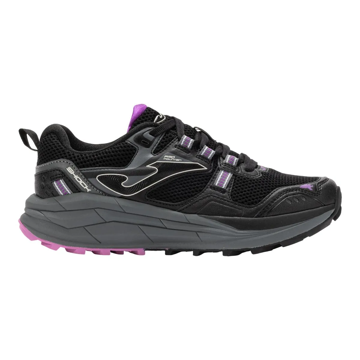 JOMA - Zapatillas Tail Running Mujer Joma Shock Negra