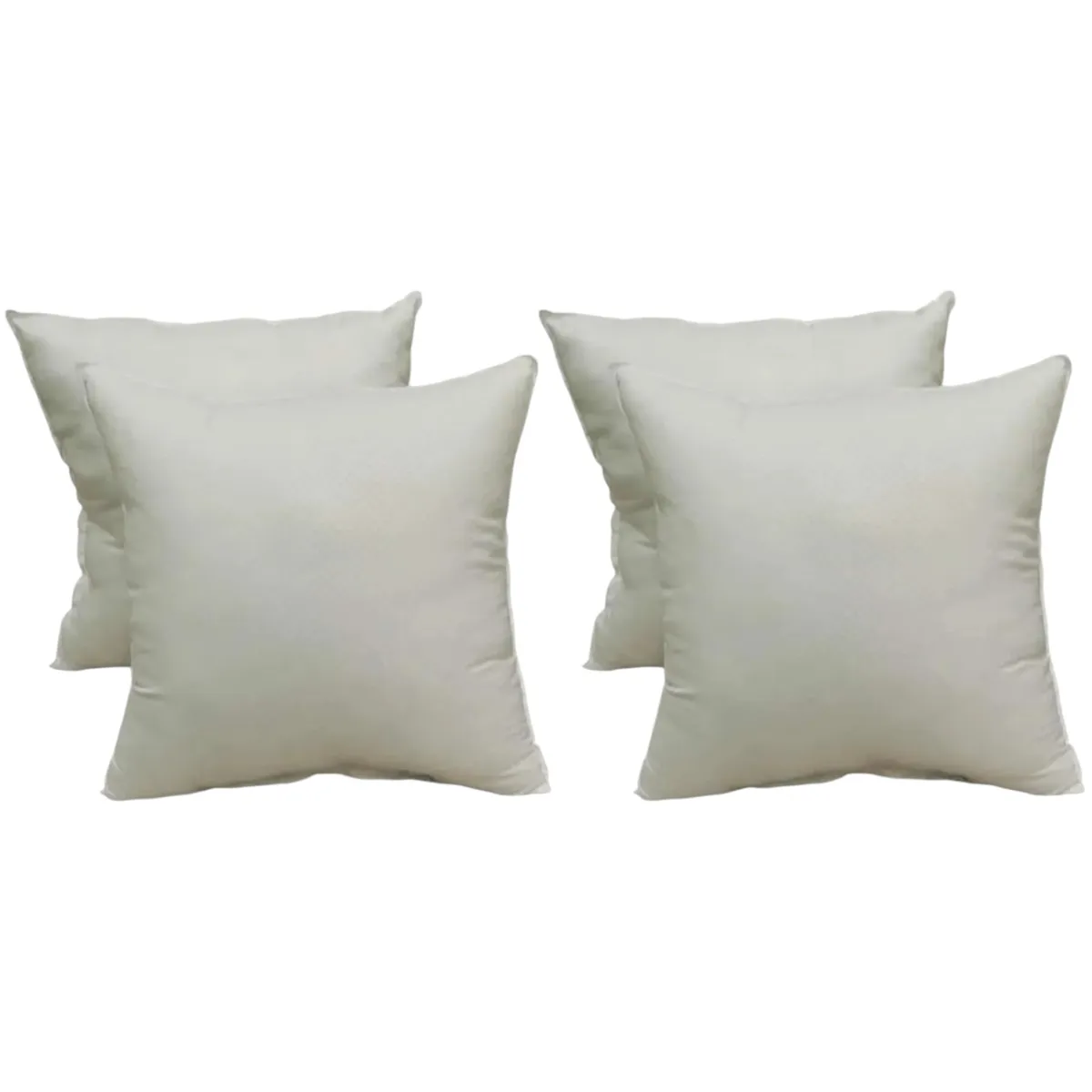 ANGELES DEL HOGAR - RELLENO PARA COJINES PACK 4 UNIDADES