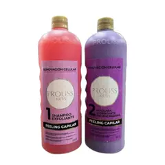 PROLISS - SHAMPOO Y MASCARILLA PEELING CAPILAR 2L
