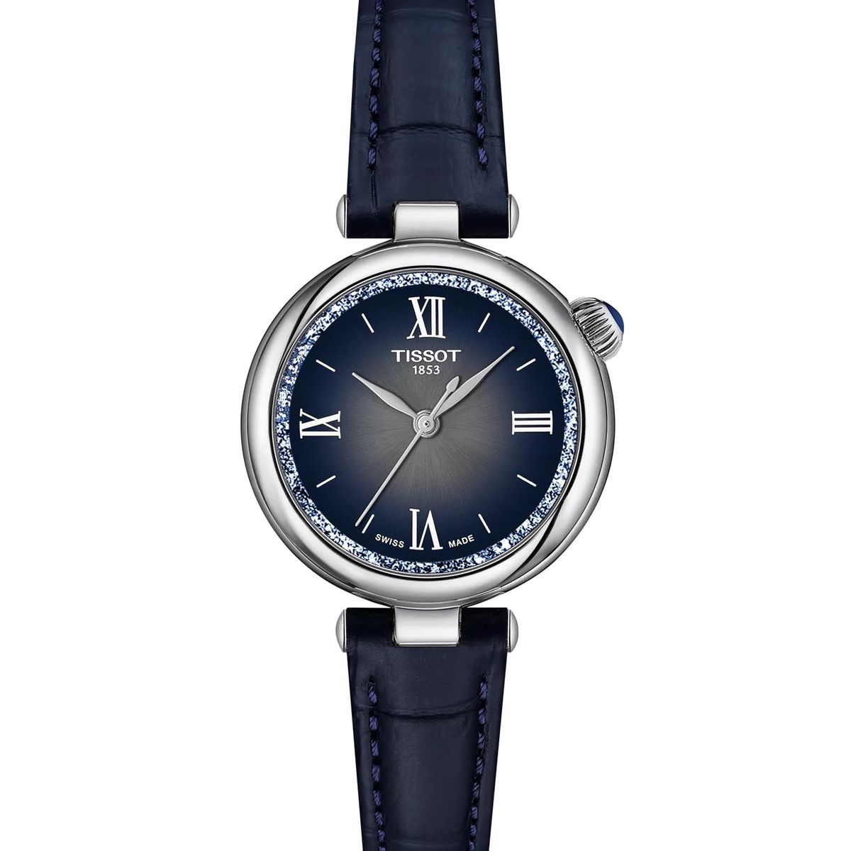 TISSOT - Reloj Tissot Desir Cuero Azul