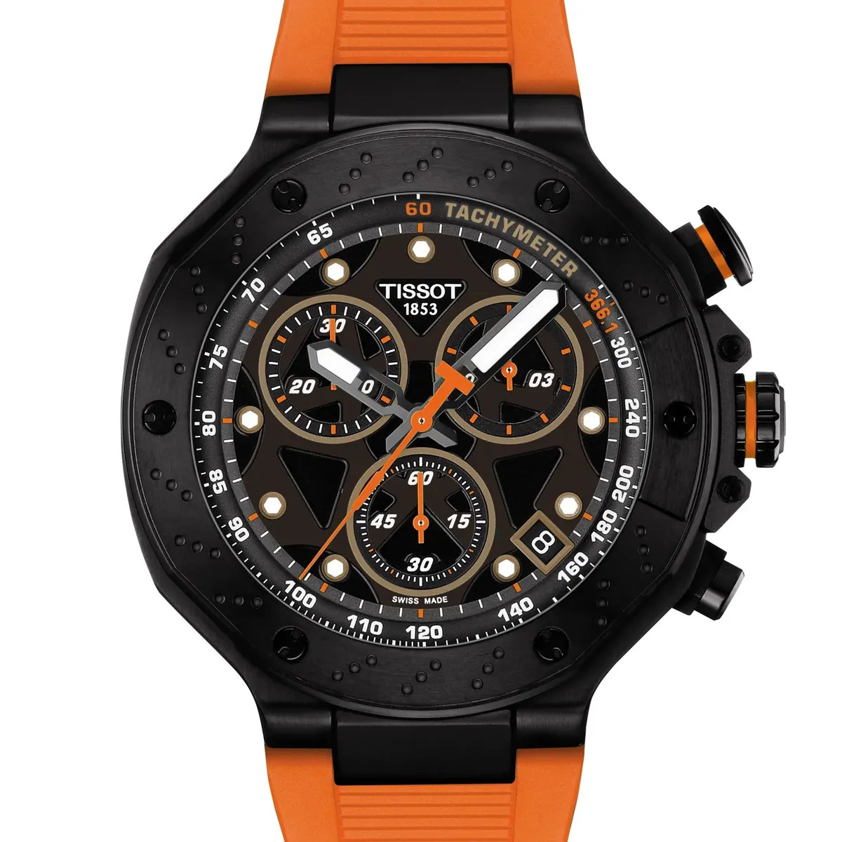 TISSOT - Reloj Tissot T-Race Crono Naranjo