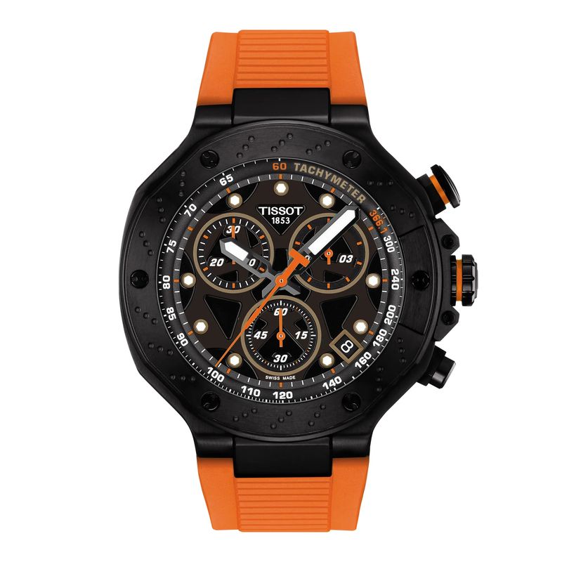 TISSOT - Reloj Tissot T-Race Crono Naranjo