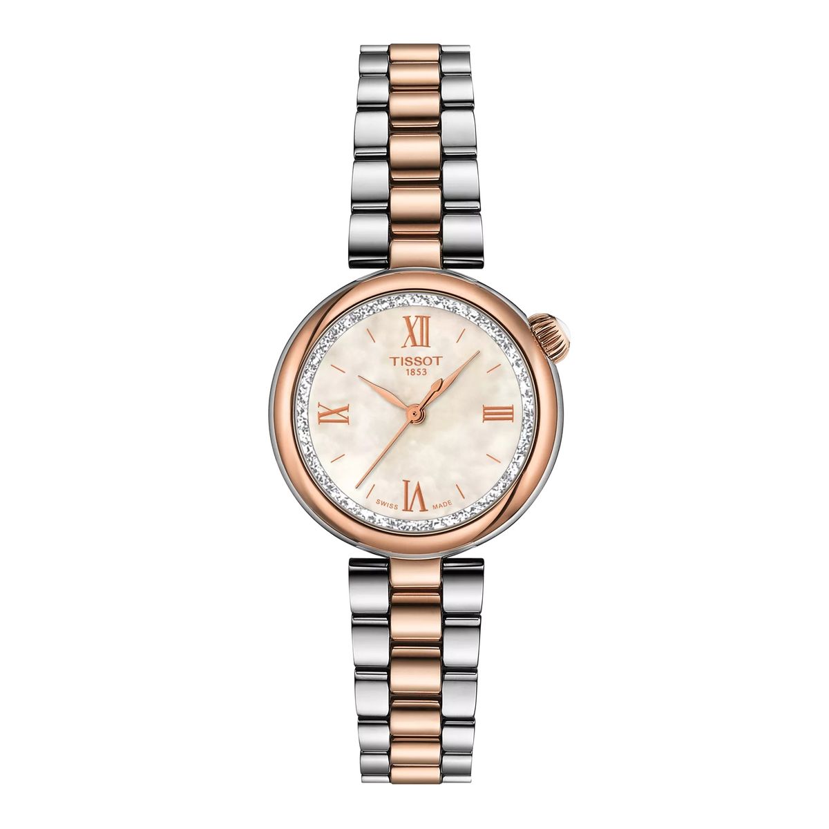 TISSOT - Reloj Tissot Desir Bicolor Oro Rosa