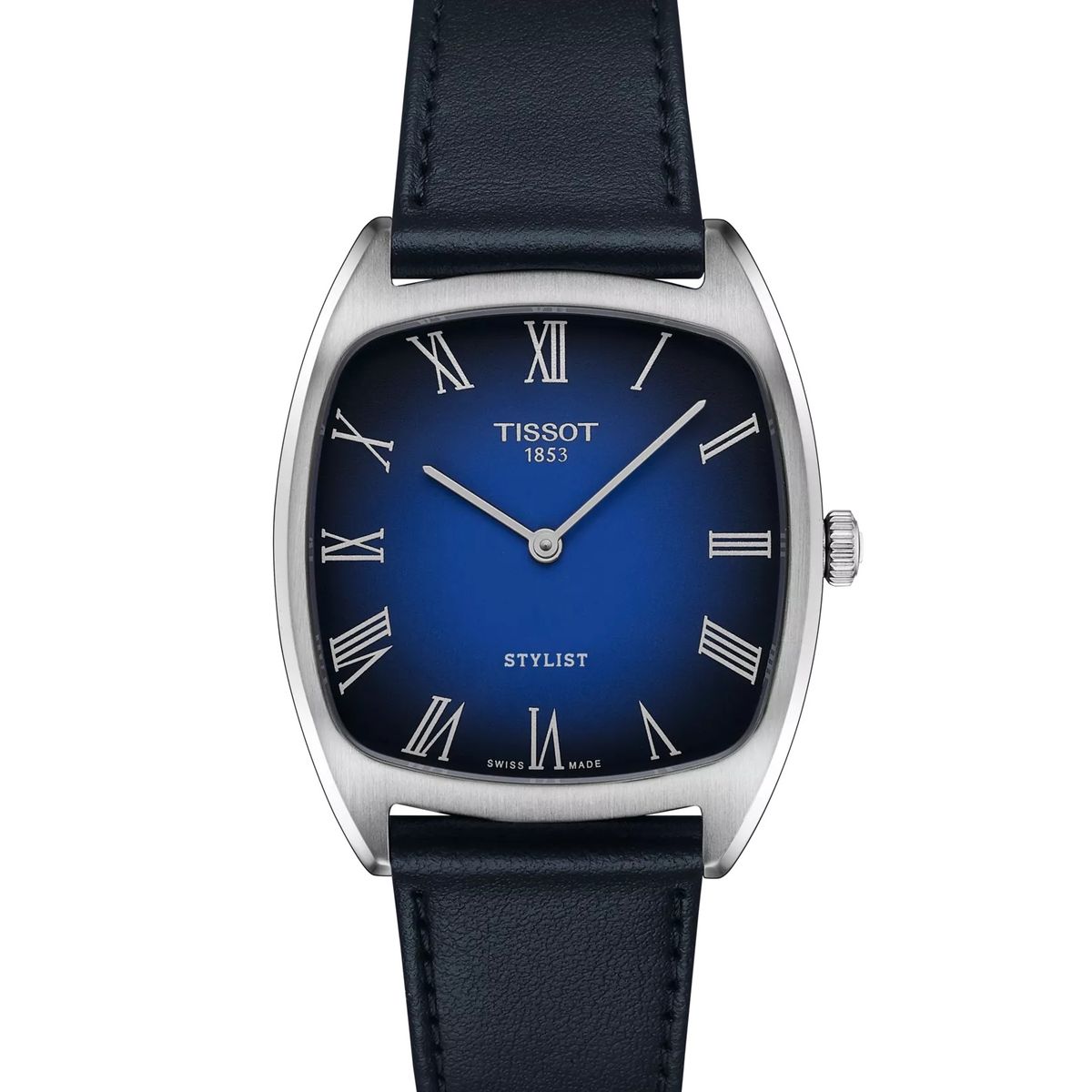 TISSOT - Reloj Tissot Stylist Cuero Azul