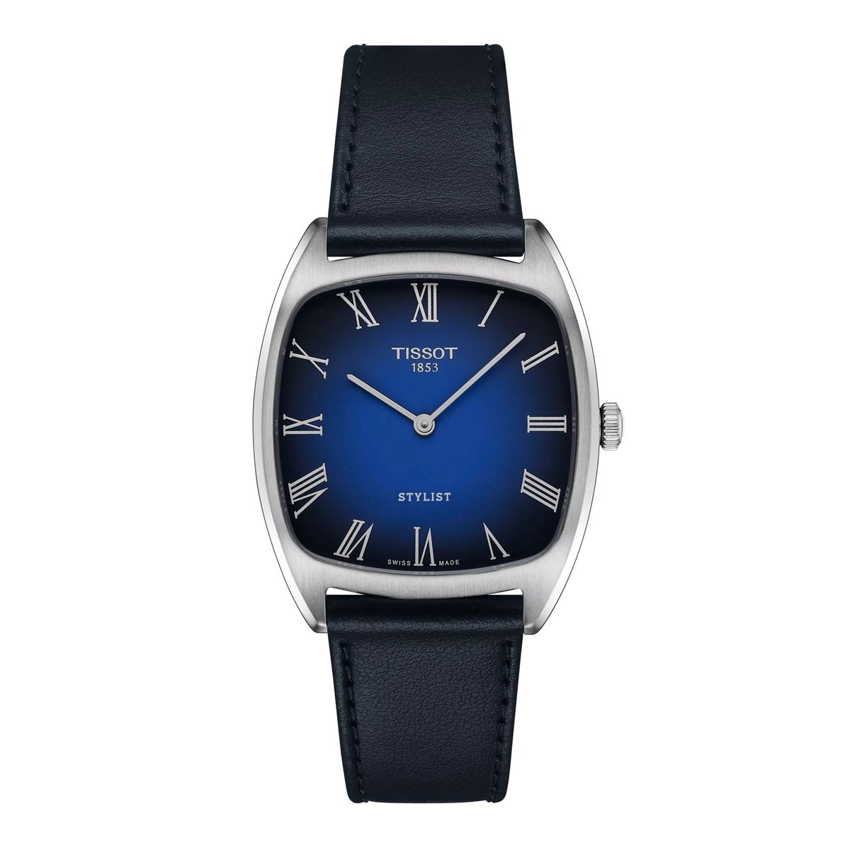 TISSOT - Reloj Tissot Stylist Cuero Azul