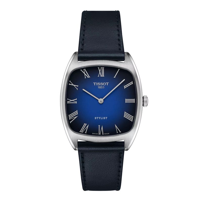 TISSOT - Reloj Tissot Stylist Cuero Azul