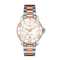 TISSOT - Reloj Seastar 1000 Bicolor Oro Rosa