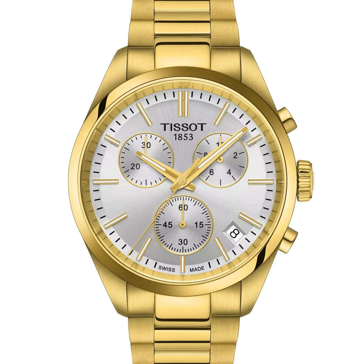TISSOT - Reloj Tissot PR100 Chronograph Dorado