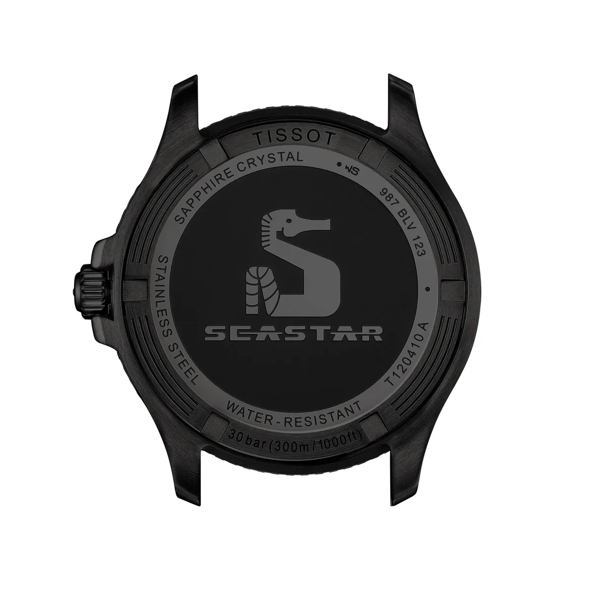 TISSOT - Reloj Tissot Seastar 1000 Negro 40MM