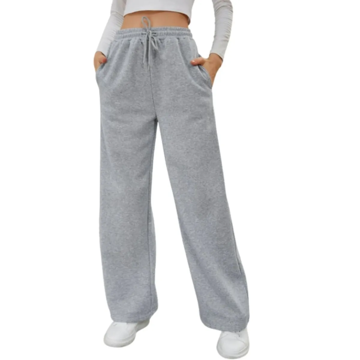 LOOK SHOP - Pantalón Jogger Buzo Mujer Algodón Forro Polar. Invierno 138