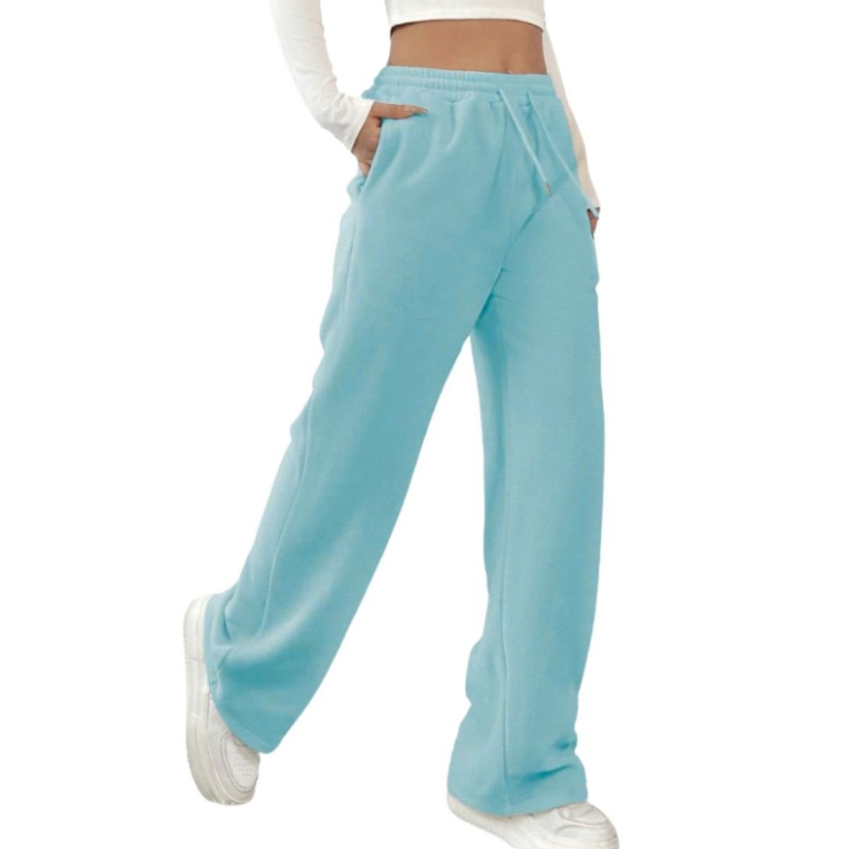 LOOK SHOP - Pantalón Jogger Buzo Mujer Algodón Forro Polar. Invierno 138