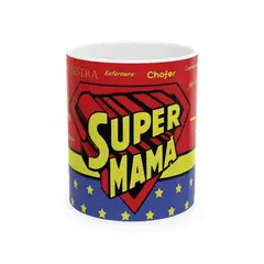 MI COMPRA ONLINE - Taza Aquí Bebe Una Super Madre Tazón 325 ml Cerámica