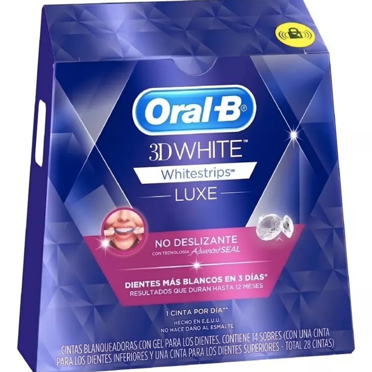ORAL B - 14 Tiras Blanqueadoras Oral-b Whitestrips Advanced Seal