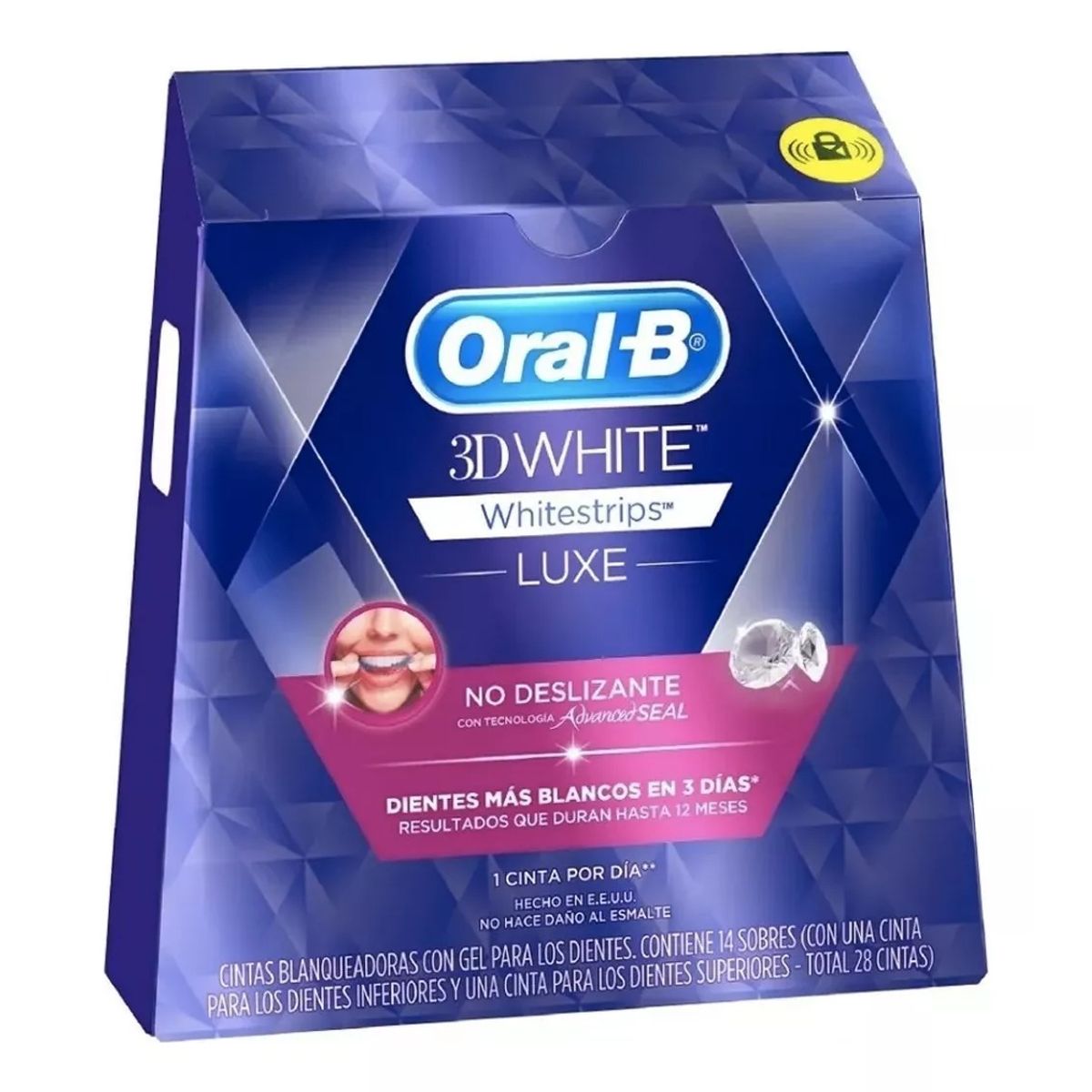 ORAL B - 14 Tiras Blanqueadoras Oral-b Whitestrips Advanced Seal