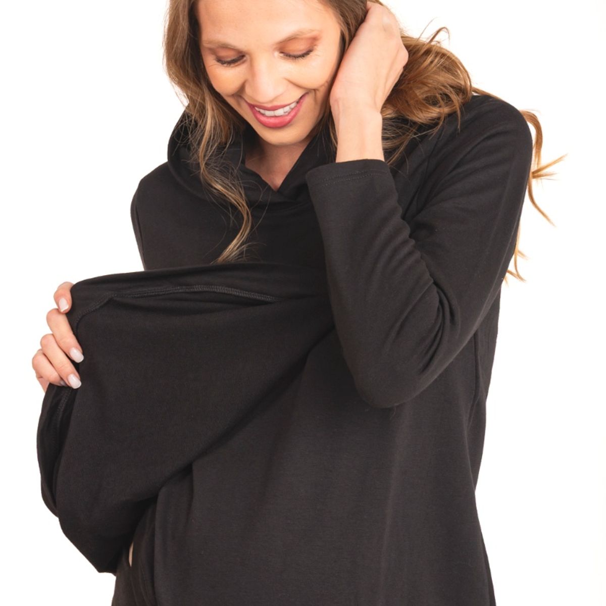 MADREMIA - Poleron Maternal Lactancia Manu Madremía