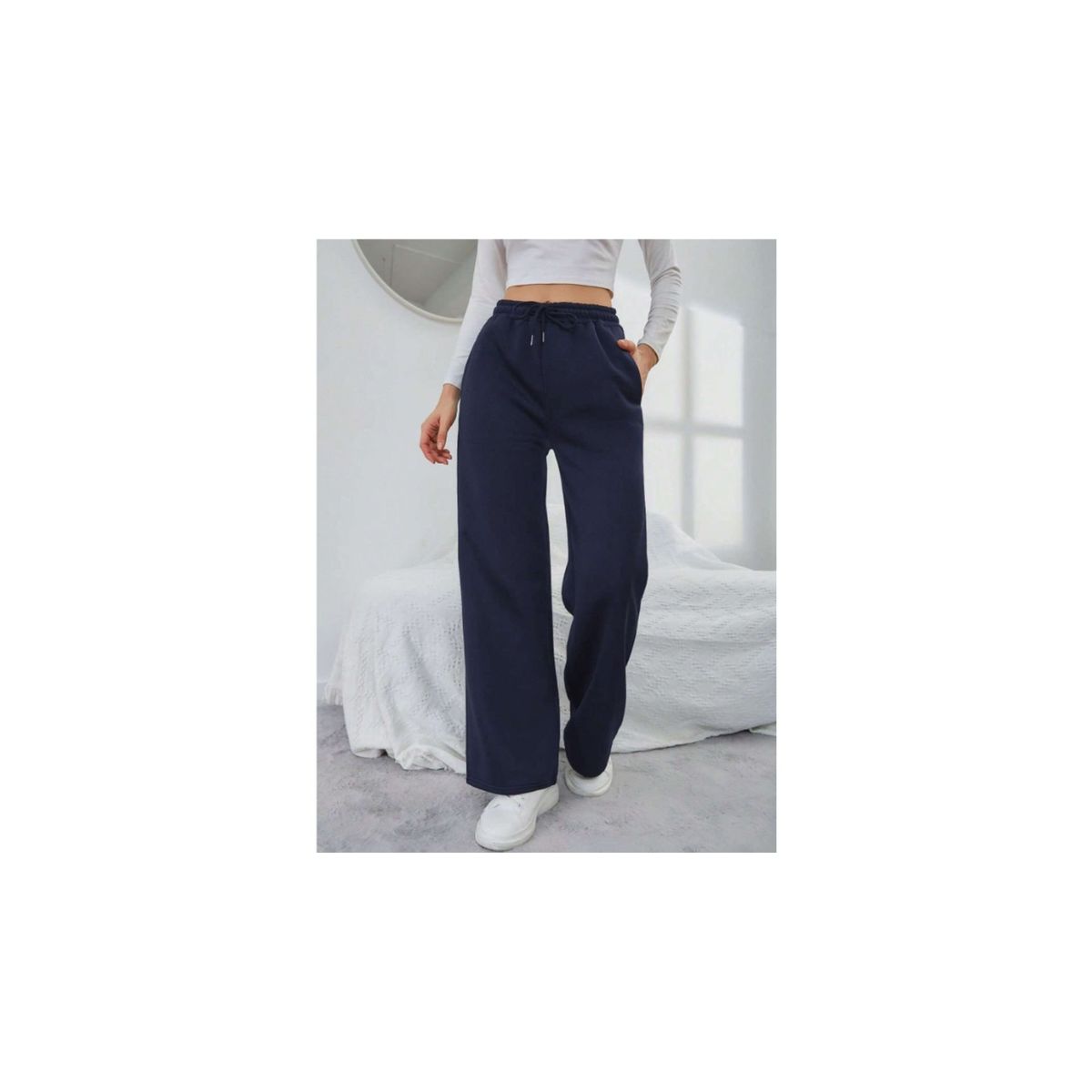 LOOK SHOP - Pantalón Jogger Buzo Mujer Algodón Forro Polar. Invierno 138