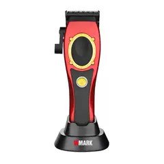 WMARK - Maquina Cortadora De Pelo Profesional NG7030 Rojo