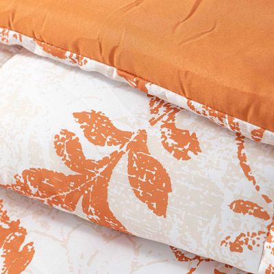 Imagen 2 del producto Plumon Reversible 2 Plazas Flores Terracota