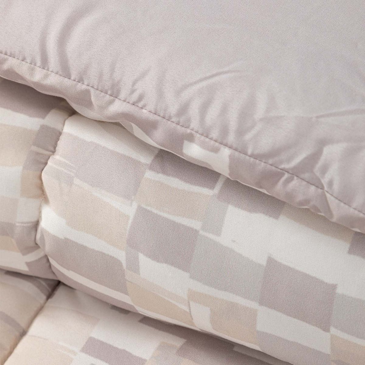 DIB - Plumon Reversible 2 Plazas Ladrillo Beige