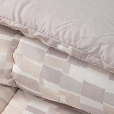 Imagen 2 del producto Plumon Reversible 2 Plazas Ladrillo Beige