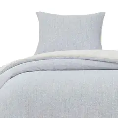 HEBRA - Quilt Reversible Sherpa 15 Plaza Gris
