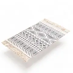 GENERICO - Bajada De Cama Kilim 60cmx90cm Tejidas Algodon Etnico