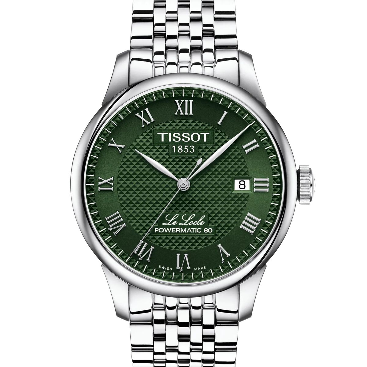 TISSOT - Reloj Tissot Le Locle Acero Verde 39MM