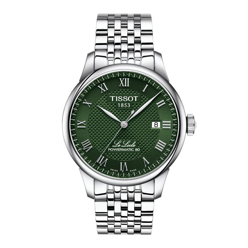 TISSOT - Reloj Tissot Le Locle Acero Verde 39MM