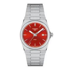 TISSOT - Reloj PRX Acero Rojo