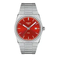 TISSOT - Reloj PRX Acero Rojo 40MM
