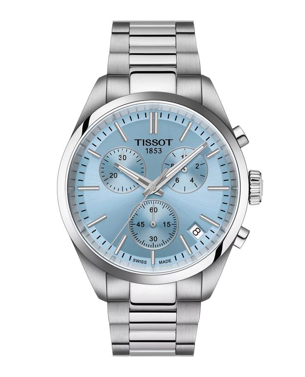 Reloj PR100 Chronograph Acero Azul Hielo Plateado TALLA UNICA