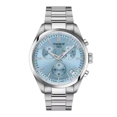TISSOT - Reloj PR100 Chronograph Acero Azul Hielo