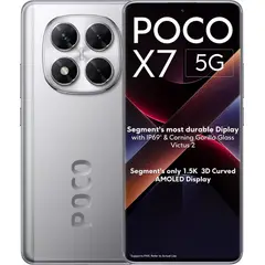 XIAOMI - Poco X7 5g Ram 12gb+ 512gb Ip69 Resistente Agua-Plateado