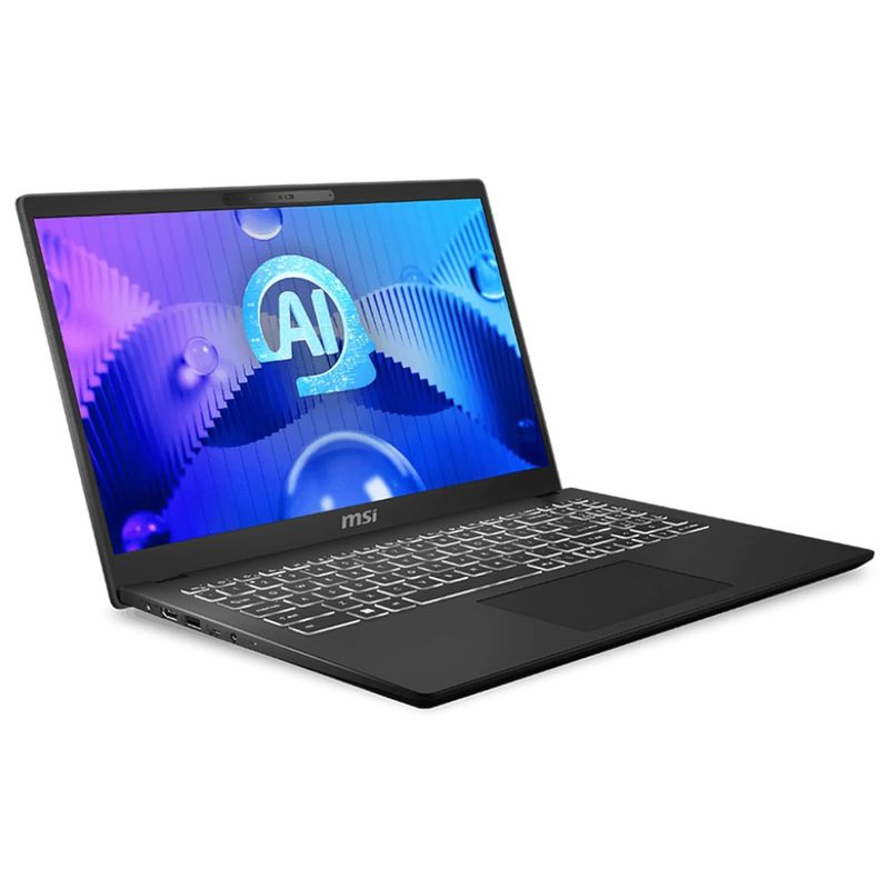 MSI - Notebook MSI Modern Intel Core Ultra 9 185H 32GB RAM 1TB SSD 15.6" Touchscreen