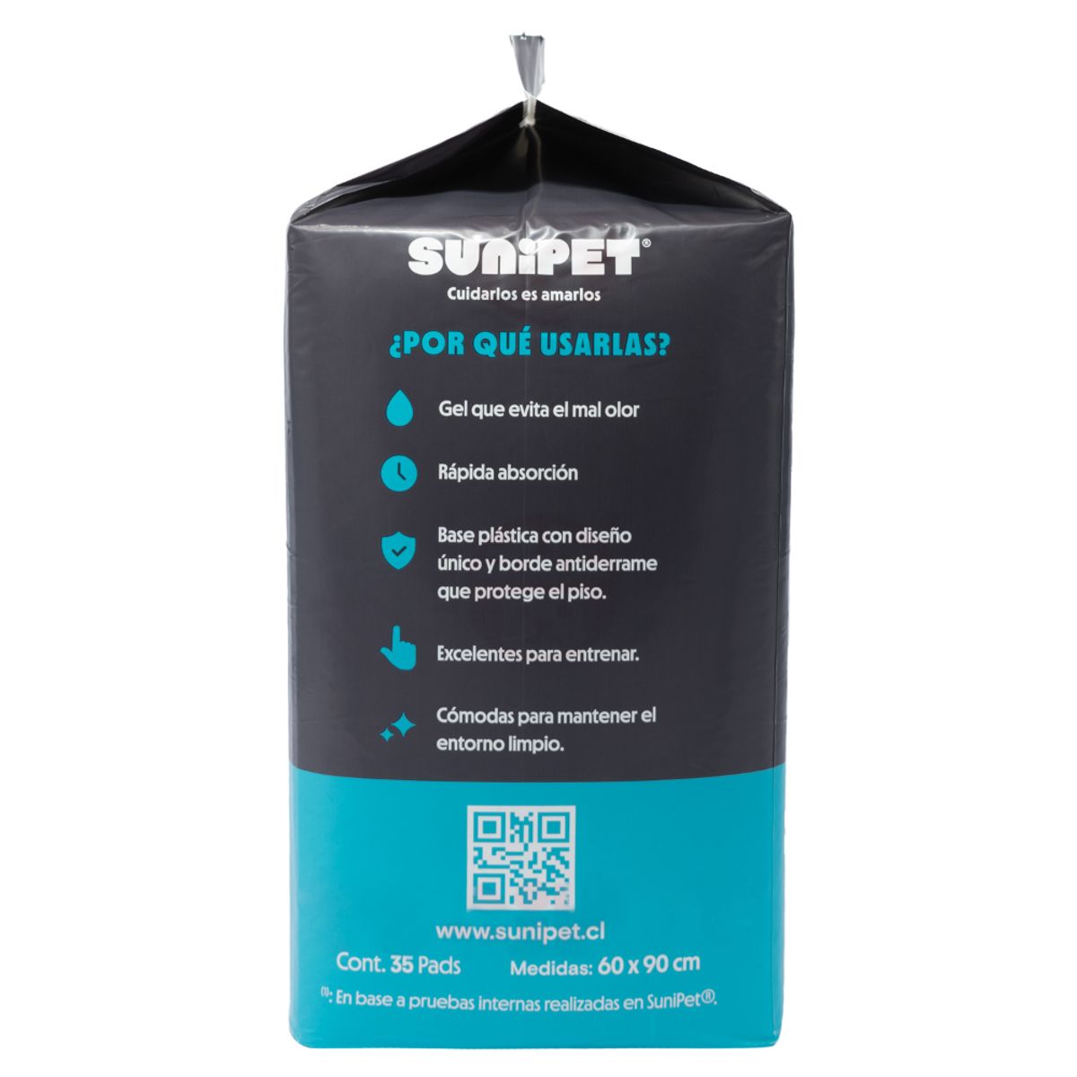 SUNIPET - Sabanillas Entrenamiento Sunipads Carbon 60x90cms 35Und